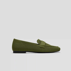 Square-Toe Icon Loafers (Silvie)