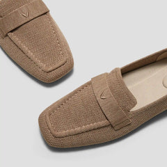 Square-Toe Icon Loafers (Silvie)