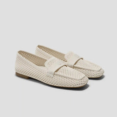 Square-Toe Icon Loafers (Silvie)