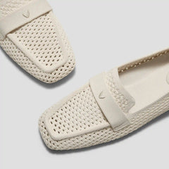 Square-Toe Icon Loafers (Silvie)