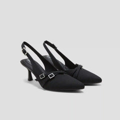 PointEase™ Slingback Heels (Adela)