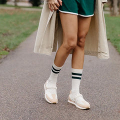 Round-Toe Satin Mary Janes (Ayla)