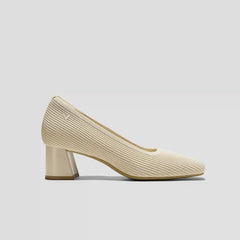 Square-Toe Margot™ Chunky Heels (Monroe)