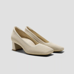 Square-Toe Margot™ Chunky Heels (Monroe)