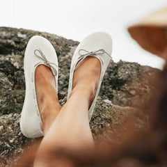 Round-Toe Barefoot Flats (Nika)