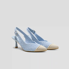 Pointed-Toe Slingback Heels (Addison)
