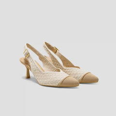 Pointed-Toe Slingback Heels (Addison)