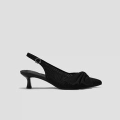 PointEase™ Bow Slingback Heels (Sanna)