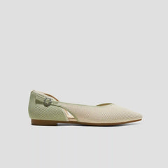 Pointed-Toe D'Orsay Flats (Malory)