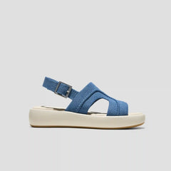 Square-Toe Platform Sandals (Hatty)