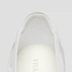 Square-Toe V-Cut Flats (Margot 3.0)