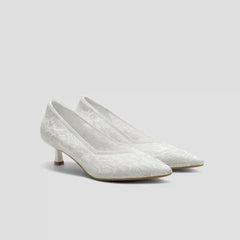 Pointed-Toe Kitten Heels (Scarlett)