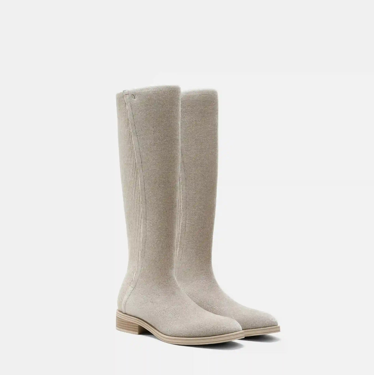 Square-Toe Knee-High Boots (Aida)