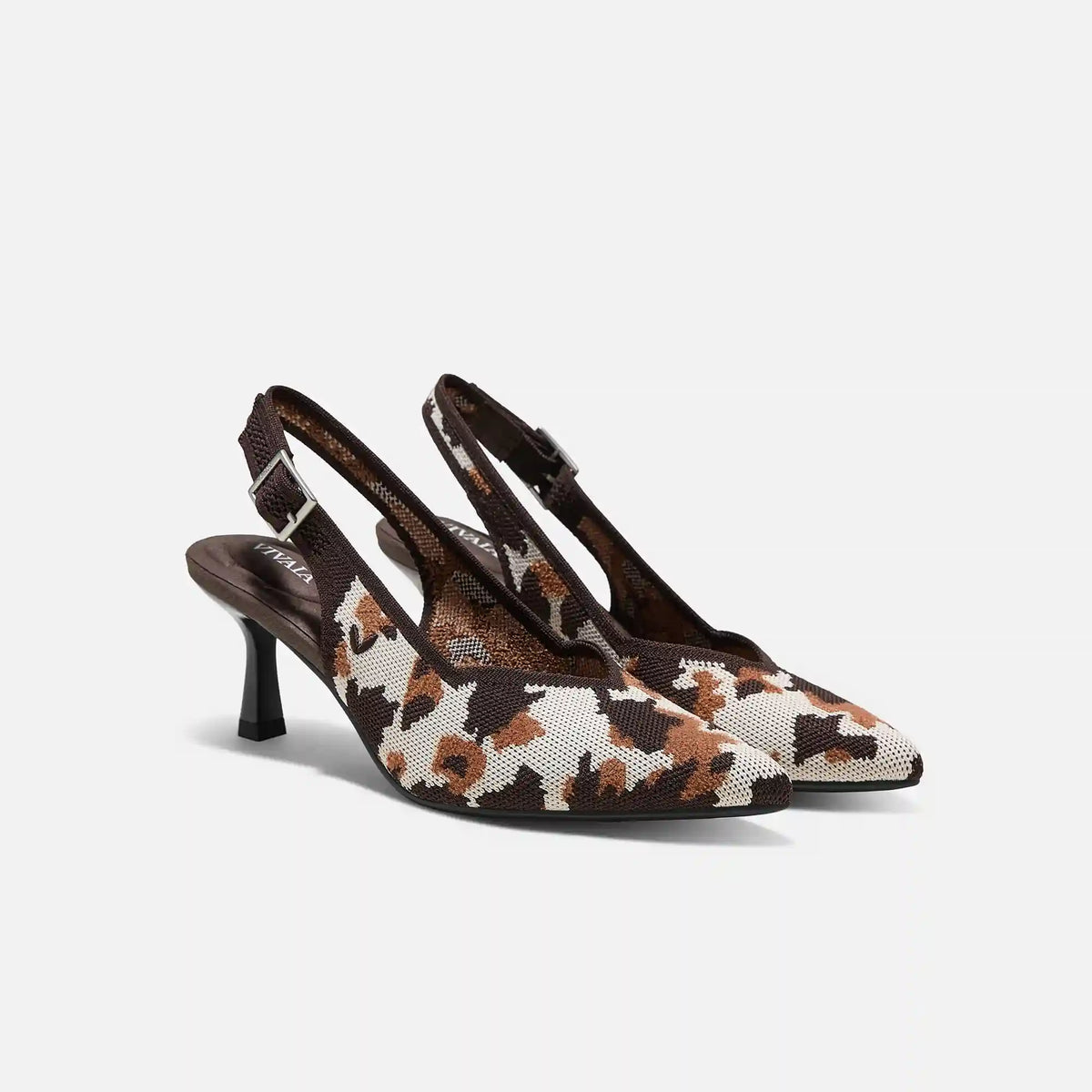 Pointed-Toe Slingback Heels (Addison)