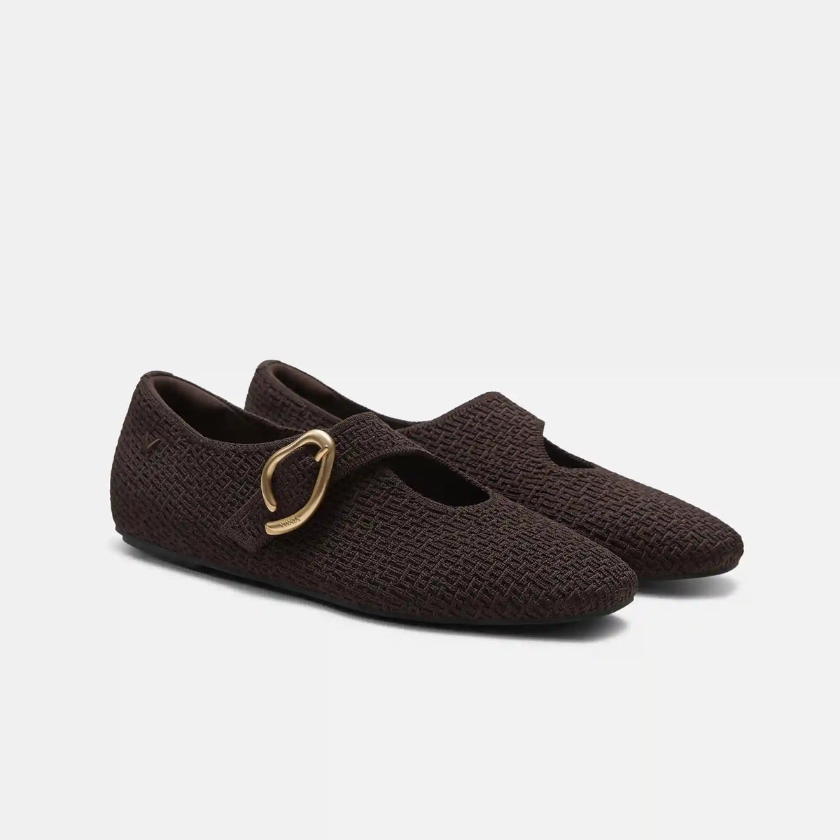 Mini Square-Toe Mary-Jane Flats (Jovin)