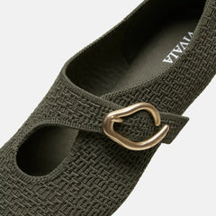 Mini Square-Toe Mary-Jane Flats (Jovin)
