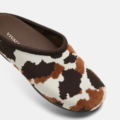 Round-Toe Clog Mules (Buna)